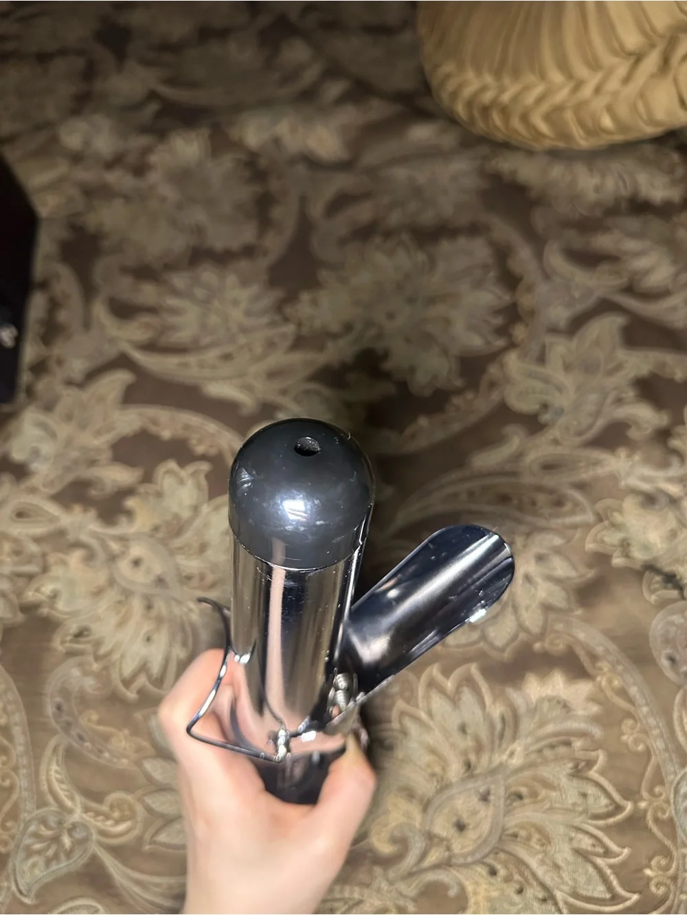 Black Ceramic Styling Curling Iron with Clamp - CONAIR
